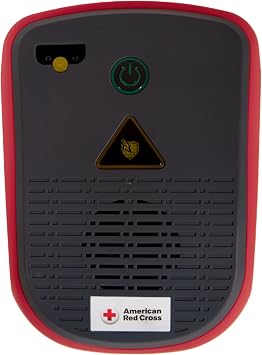 American Red Cross AED Trainer with Adult and Child Gel Adhesive Pads with Carry Case Single | Training Device