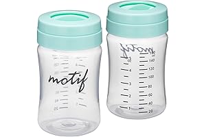 Motif Medical Breast Milk Storage Bottles for Luna Breast Pump - Two...