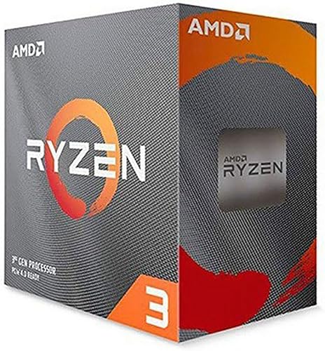 AMD Procesador de escritorio Ryzen 3 3100 3.6GHz Wraith Stealth 2MB L2 en caja