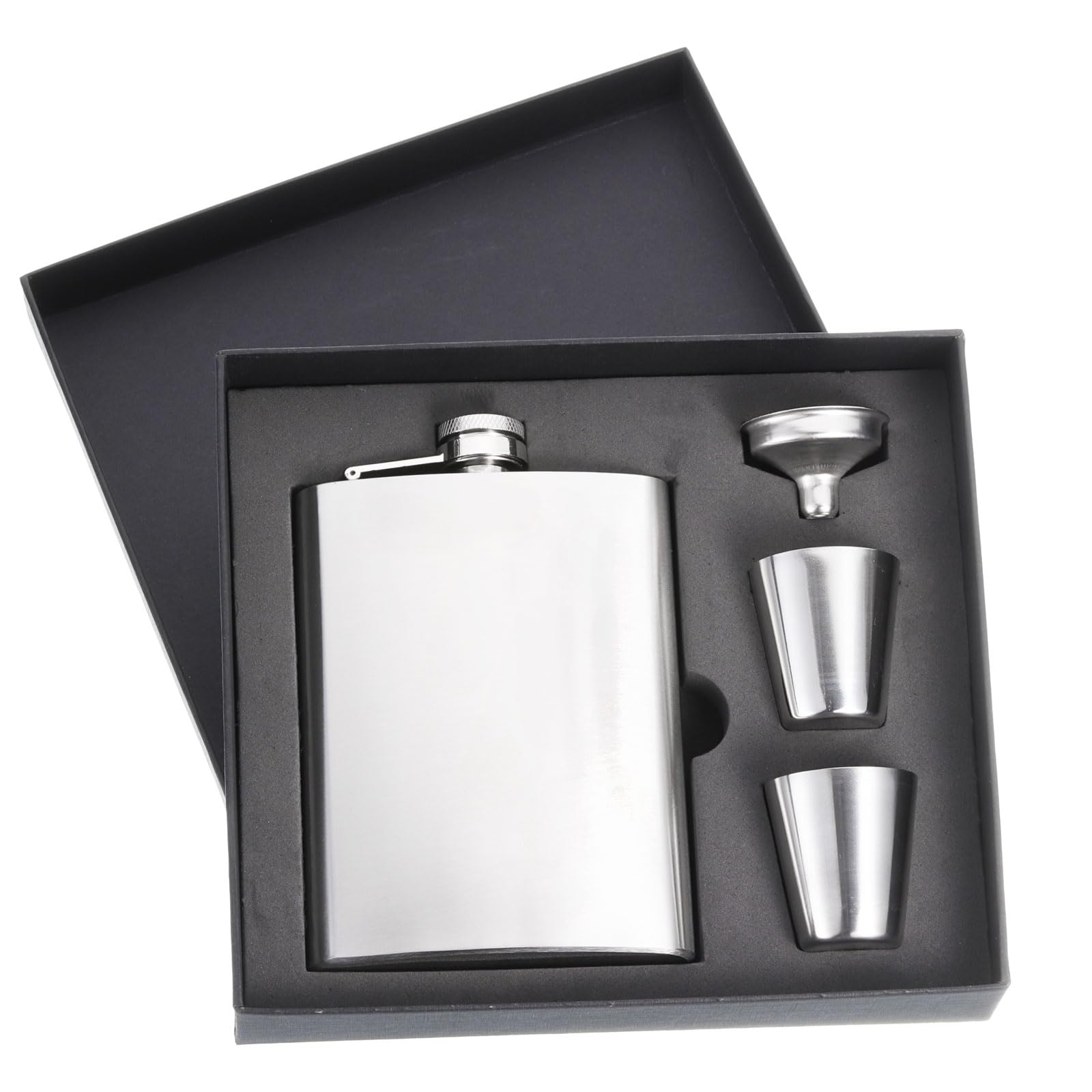 Flacon pour liqueur Quarkzman incassable en acier pour éviter les fuites en voyage