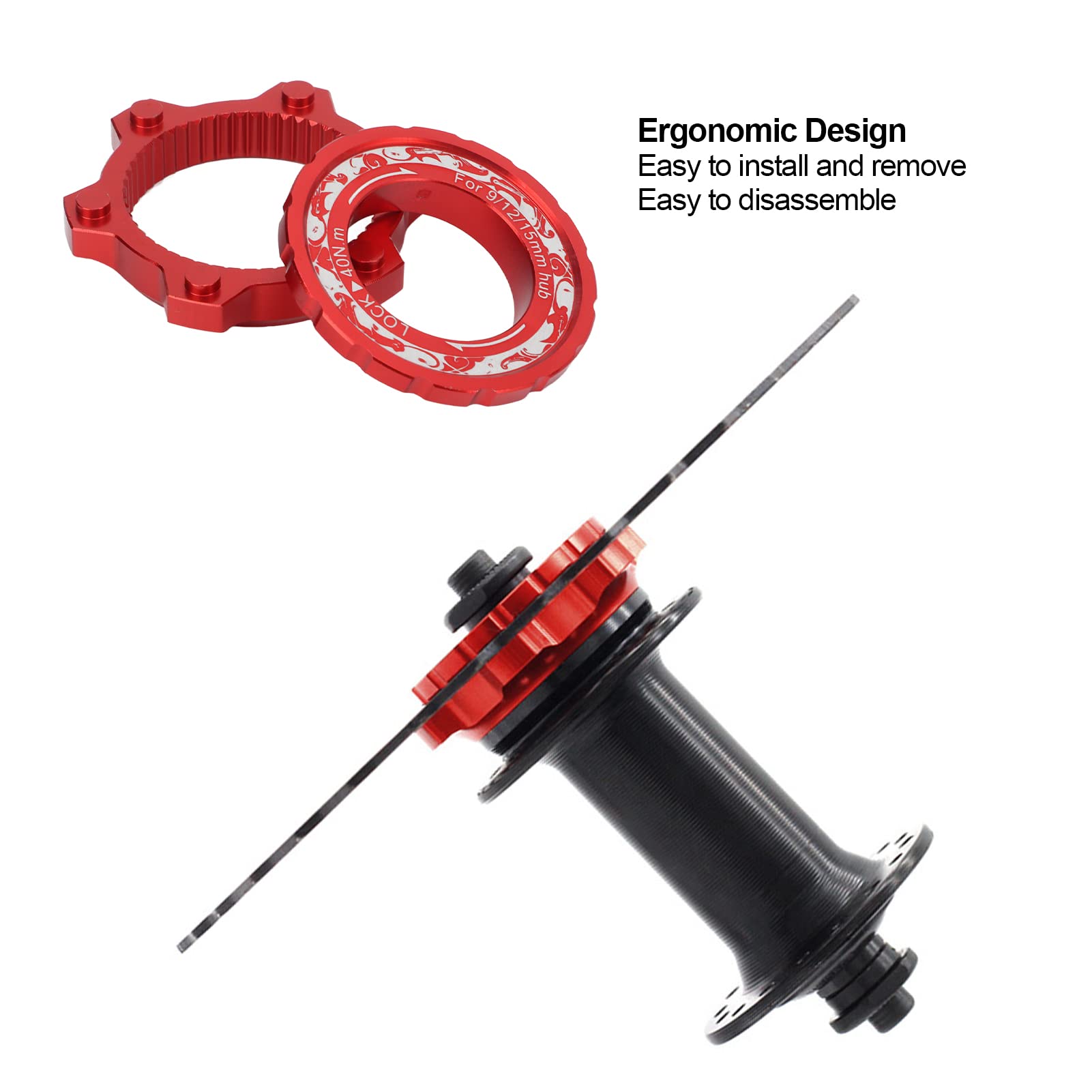 Adaptateur Centerlock Vélo En Alliage D'Aluminium – Haute Qualité Pour VTT Et Vélo De Route