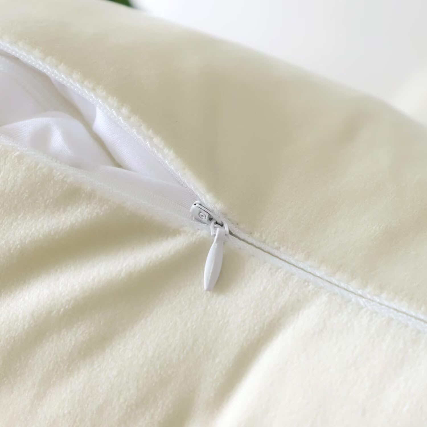 Set di 2 Federe per Cuscini in Velluto 50 x 70 cm Bottiglia Di Vetro Senza Inserto，Cerniera Invisibile Verde Retangolo Cuscini per Divano Federe Cuscino letto，per Uso Interno Decorativa j0l-79