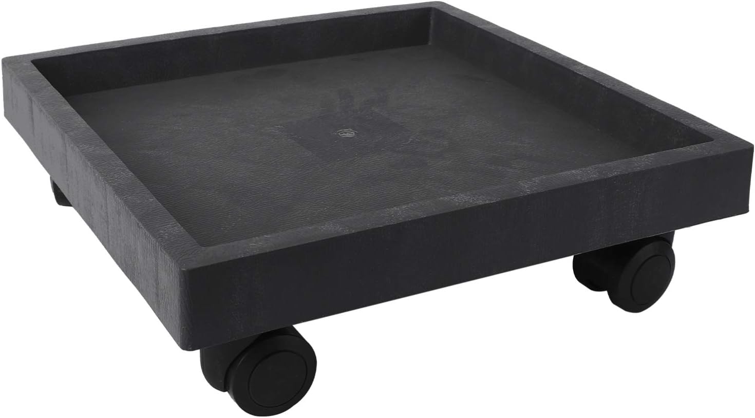 GANAZONO Plant Flower Pot Rollers Caddy Heavy Duty Lockable Plastic Potted Plant