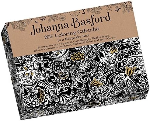 Johanna Basford 2019 Coloring Day-to-Day Calendar Calendar – Day to Day Calendar, August 14, 2018