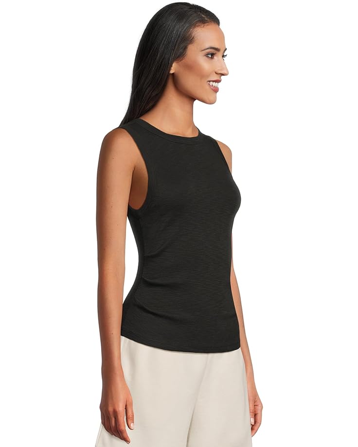 Lilla P Rib Slub Side Pleat Tank - #2 of 5