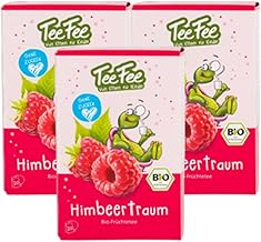 TeeFee - Himbeertraum Bio Früchtetee Kindertee | 3 x 30g