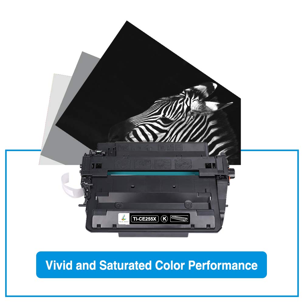 Cartucho De Tinta, Tóner Para Impresora HP 55X, Color Negro, Compatible Con HP LaserJet P3015