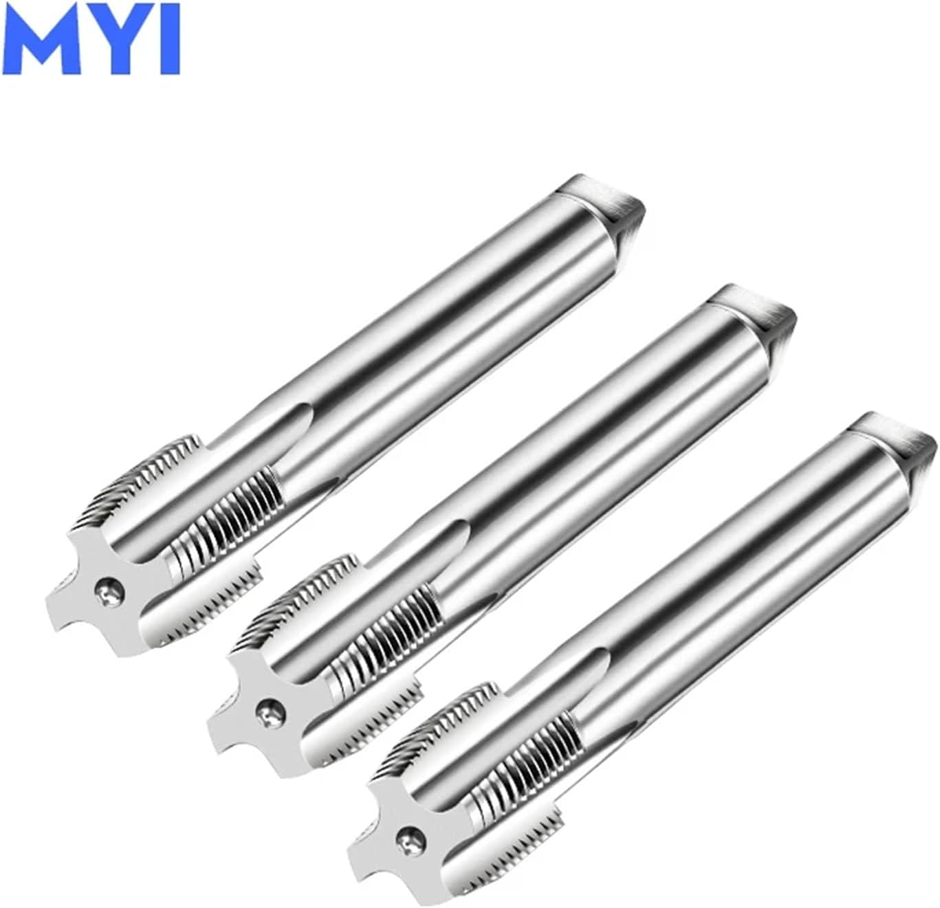 1PCS M1.6 M2 M2.5 M3 M3.5 M4 M5 M6 M7 M8 M9 x 0.5mm 0.75mm 1mm 1.25mm 1.5mm 0.8mm*100/125/150/200mm Metric Taper Tap(M2x0.4x70mm)