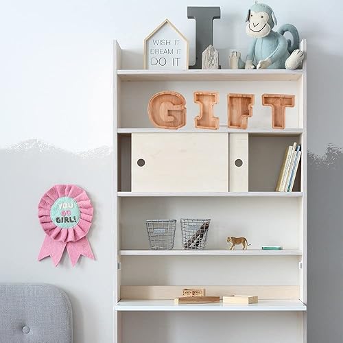 Miniatura 7 de Alcancía personalizada de madera para niños y niños, alcancía con letras, idea de cumpleaños para niñas, decoración única hecha a mano para el hogar