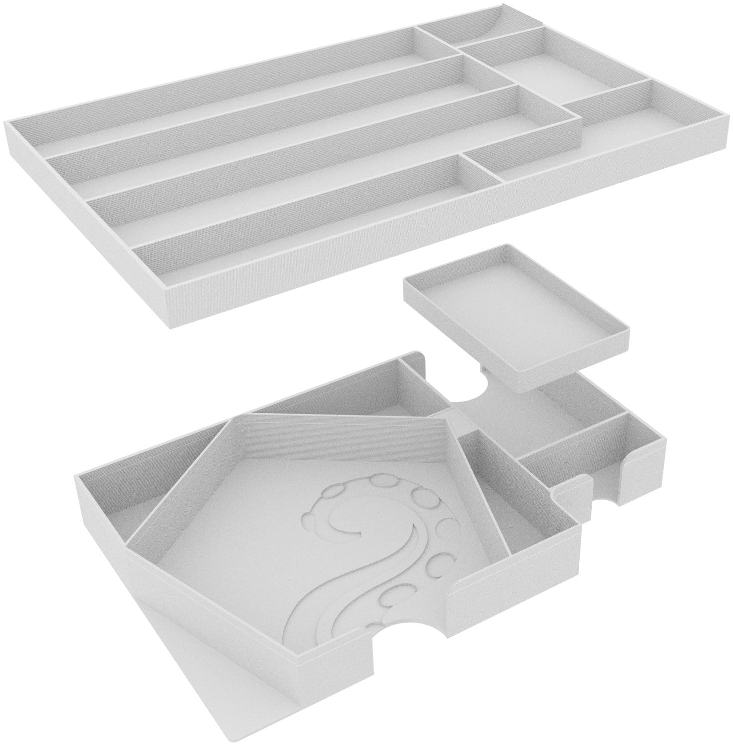 Feldherr Organizer compatible with Tiny Epic Cthulhu - Insert for core game box - suitable for Standard and Deluxe Edition + Astral Artifacts - Fast game setup - Better overview — image 1
