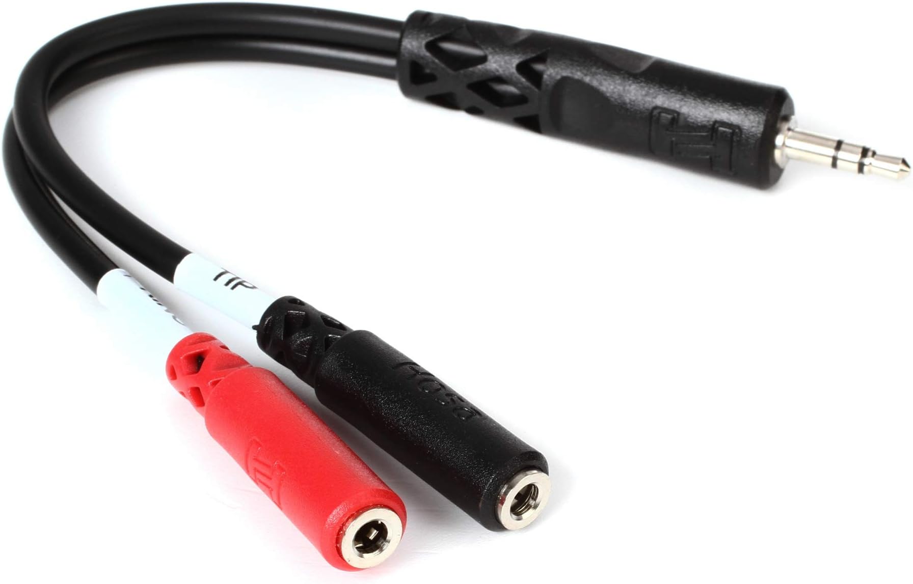 Hosa YMM-261 3.5 mm TRS to Dual 3.5 mm TSF Stereo Breakout Cable