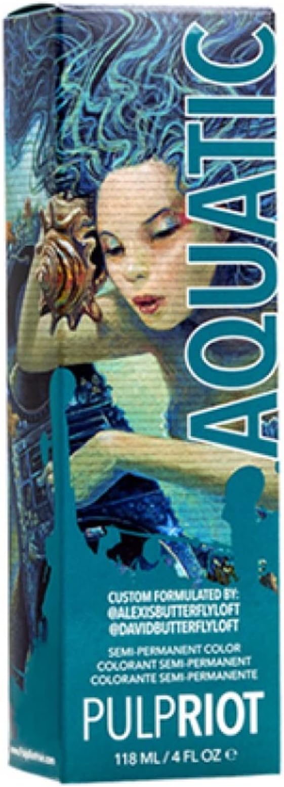 Amazon.com : Pulp Riot Semi-Permanent Hair Color for Unisex, Mercury ...