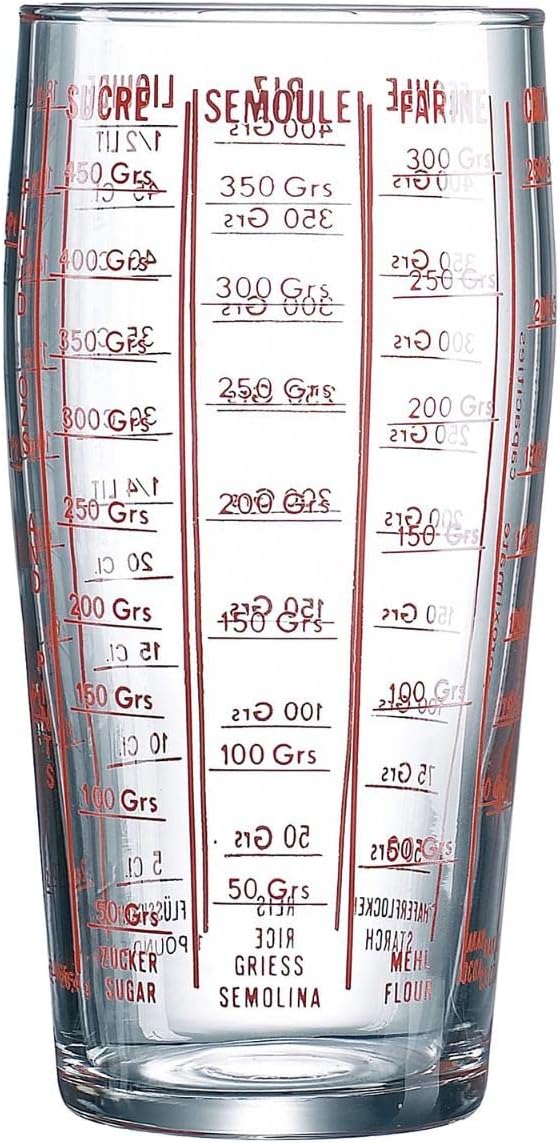 KB8 Luminarc Measuring Glass, 20 Oz