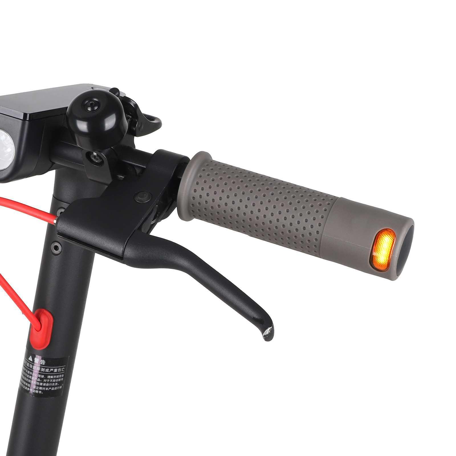 2 in 1 Luci di segnalazione senza fili per Segway Ninebot Maniglie manubrio con Lampeggianti Ricaricabili per Xiaomi Monopattino Elettrico Accessorio