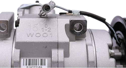 Miniatura 5 de FKG Compresor de CA y embrague de A/C 8832002120 apto para Toyota Corolla 2003-2008 (solo 1.8 L), Toyota Matrix 2003-2008 (solo 1.8L)