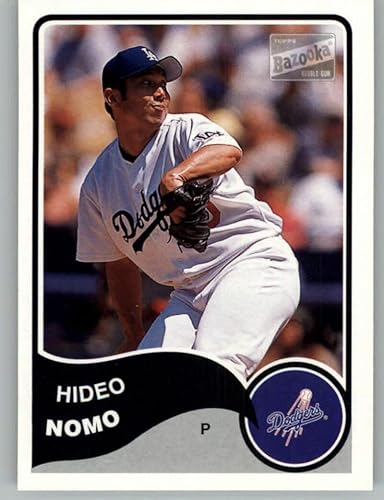 2003 Bazooka #10 Hideo Nomo NM-MT Los Angeles Dodgers Baseball MLB