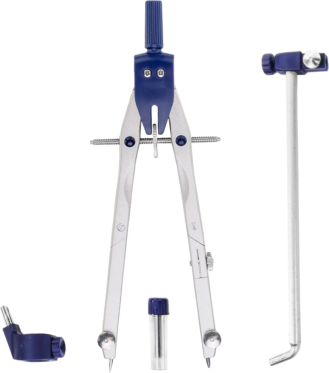 Pacific Arc Quick Rapid Bow Compass with Extension bar, Universal Adaptor, 6 inch Break Leg, and Replacement Lead.