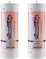 Vista 1 de Cargador de crema batida de 3.3 L - Cargadores de crema batida N2O sabor original puro tanque de óxido nitroso de grado alimenticio (2 cilindros)