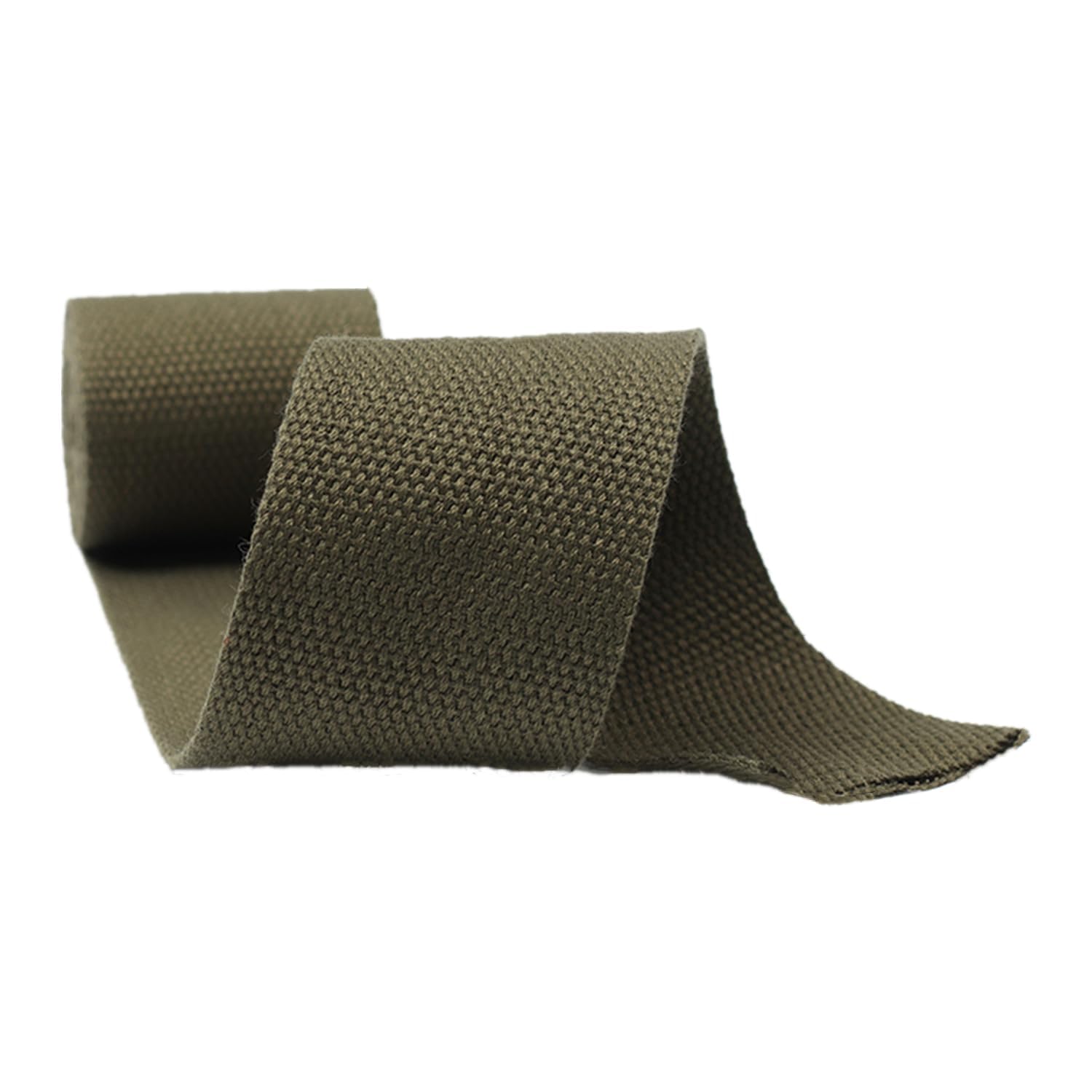 Taśma, taśma nylonowa, Paski parciane poliestrowo-bawełniane 20-50 mm wielokolorowe 9 metrów/rolka(Army Green,25 mm)
