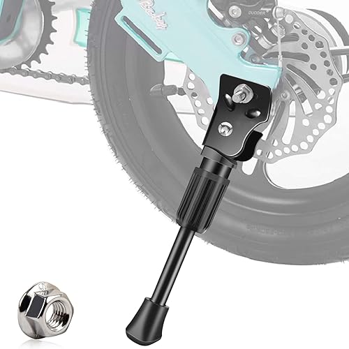 LEICHTEN Soporte de bicicleta para niños de 1214161820 pulgadas soporte de patada de un solo lado soporte trasero para bicicletas