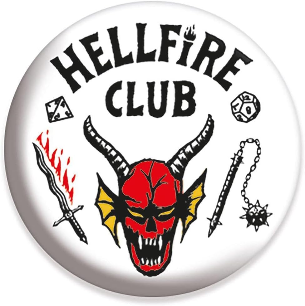 Stranger Things 4 Hellfire Club Badge