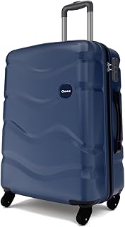 Safari Genius Fortis 66cm Medium Size Check-in Trolley Bag Hard Case Polycarbonate, 4 Spinner Wheels, 360 Degree Wheeling ...