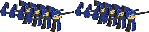 Vista 23 de Irwin Industrial Tool 54122 Mini abrazadera de barra, 12 pulgadas, 2-pk.