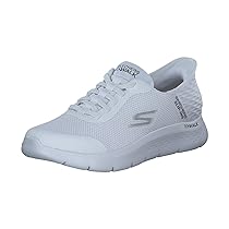 Skechers Sneaker da Uomo Free Slip-ins Go Walk Flex-Hands Up, Bianco, 45 EU