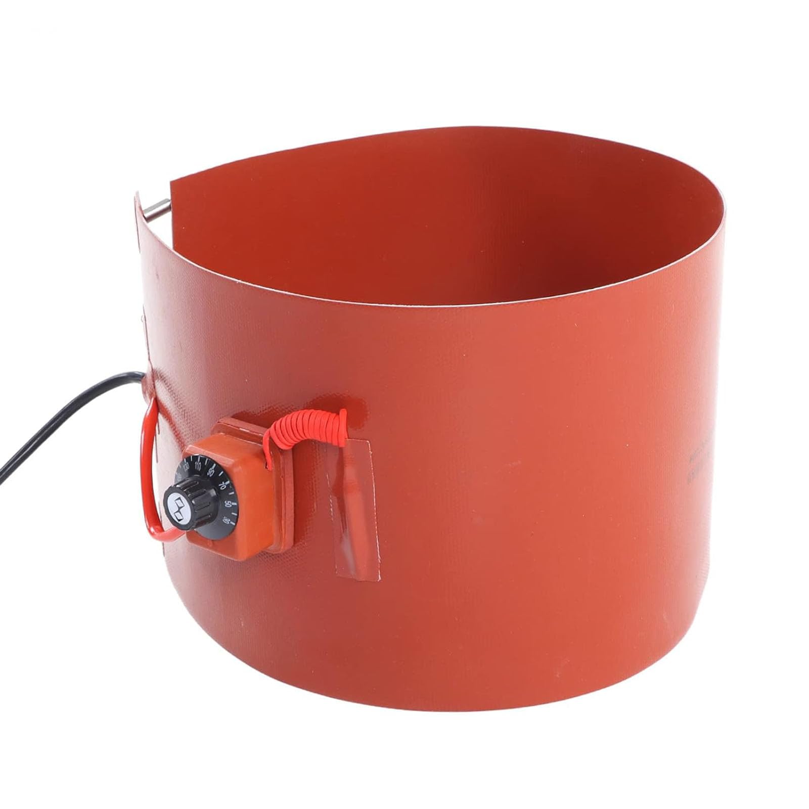 Calentador de Tambor de Metal Silicona 200L 1000W 30-150 ℃ 125 mm x 1740 mm Almohadilla térmica para Calentador de Barril, Calentador de Barril, Banda calefactora de Tambor
