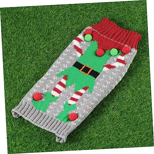 Pull chaud pour chien POPETPOP costume de Noël taille L