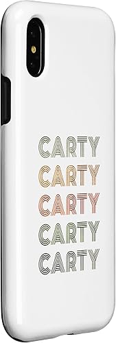 Vista 9 de iPhone 14 Plus Love Heart Carty Tee Grunge Vintage Style Black Carty Case