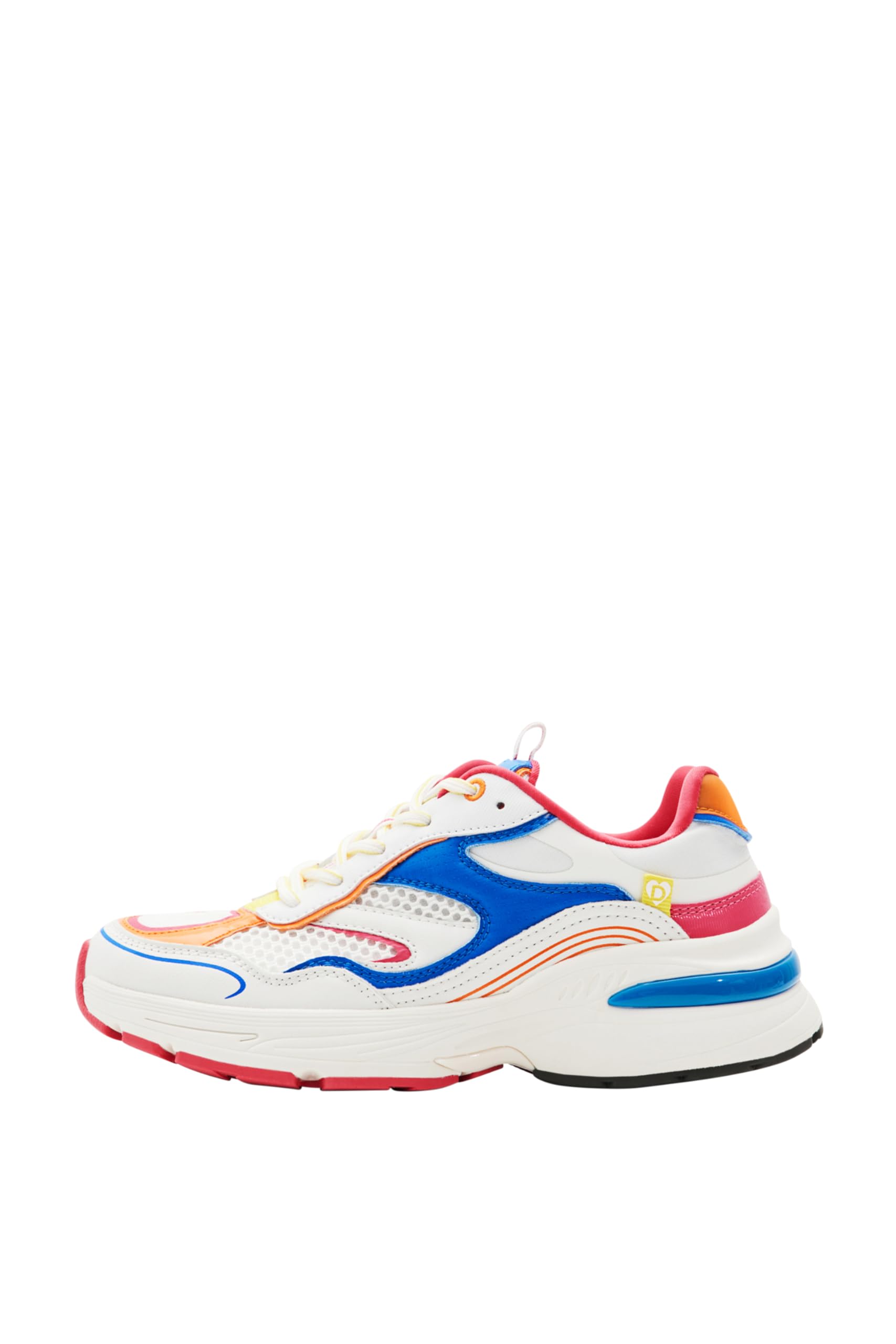 Desigual Zapatillas para Mujer Moon_Blanca, Azul, 36 EU