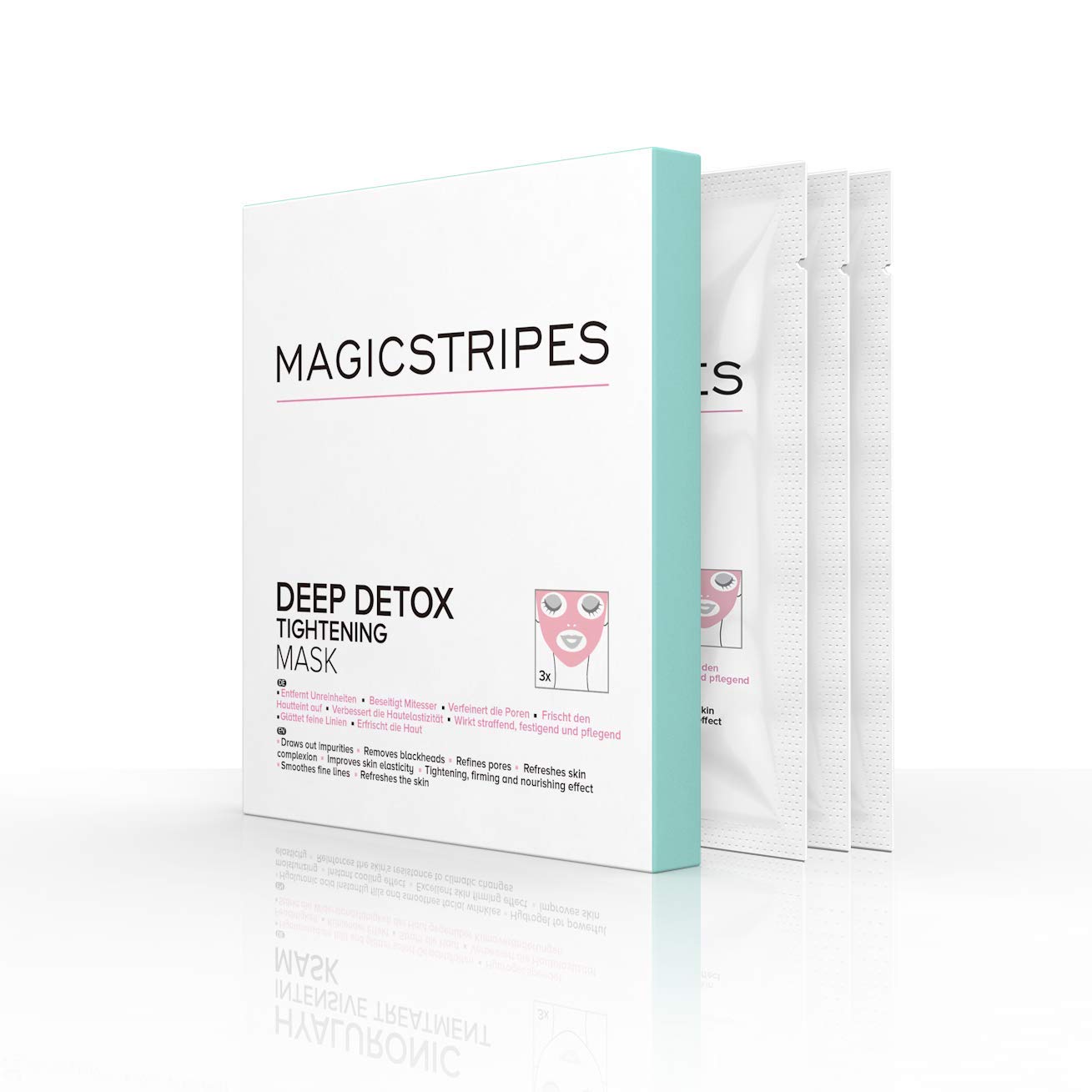 MAGICSTRIPES Deep Detox Tightening Mask 3 Sachets