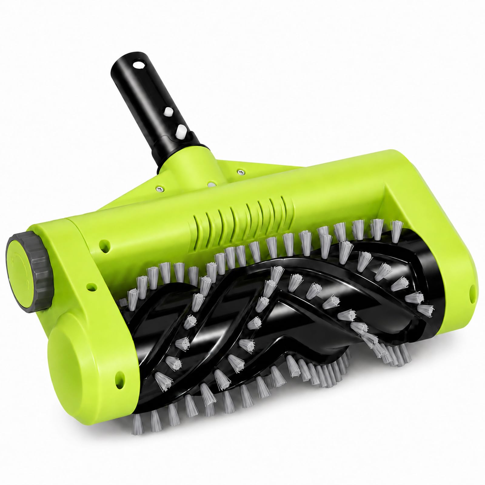 Photo 1 of Sepetrel Electric Pool Brush Head, Cordless Motorized Pool Scrubber for Inground & Above Ground Pools, IPX8 Waterproof Shaftless Magnetic Drive Roller Brush for Waterline & Wall Cleaning