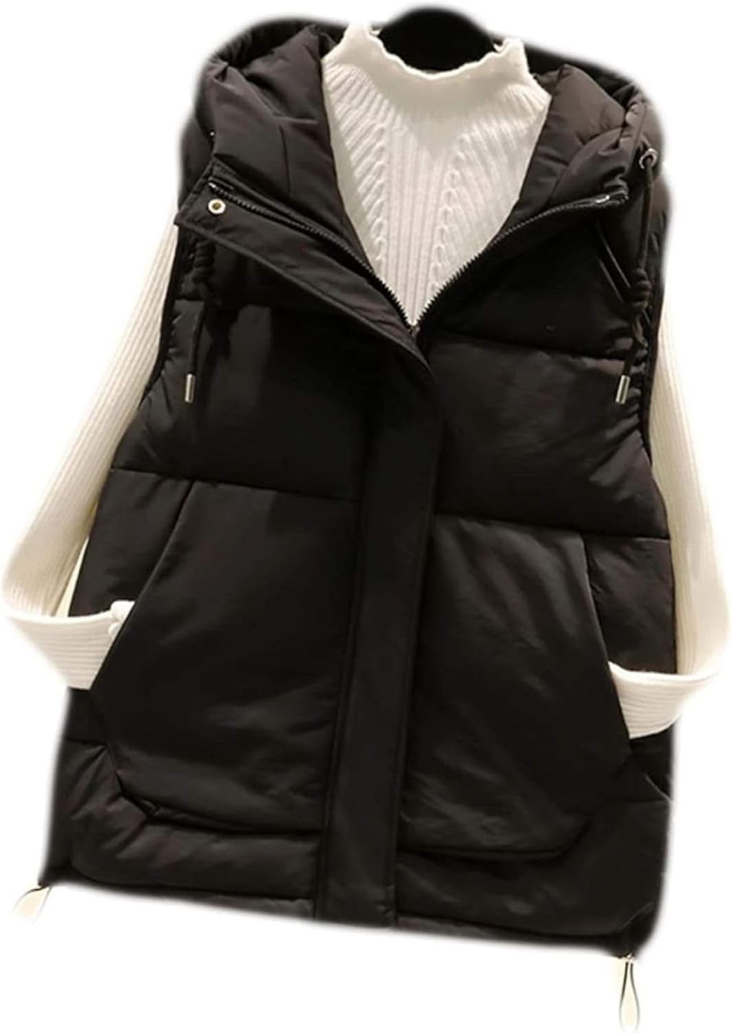 [ZKYSO] ダウンベスト レディース 大きいサイズ ダウンジャケット ジャケット あたたかい おしゃれ アウター コート オシャ