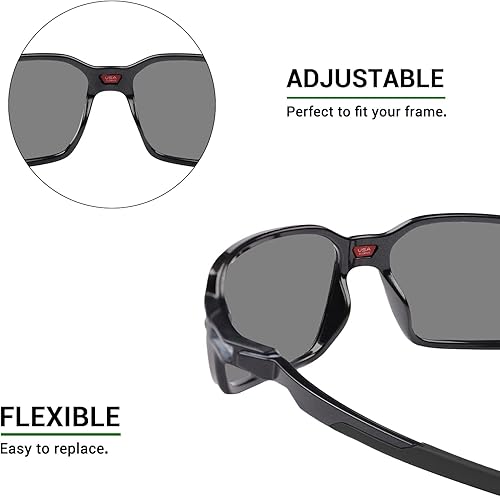 Miniatura 8 de Mryok Calcetines de repuesto para gafas de sol Oakley Carbon Prime OO6021 - Opciones