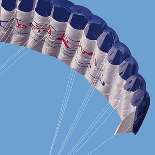 Miniatura 8 de GZYF - Cometa de tracción de doble línea, entrenamiento de surf, cometa y paracaídas