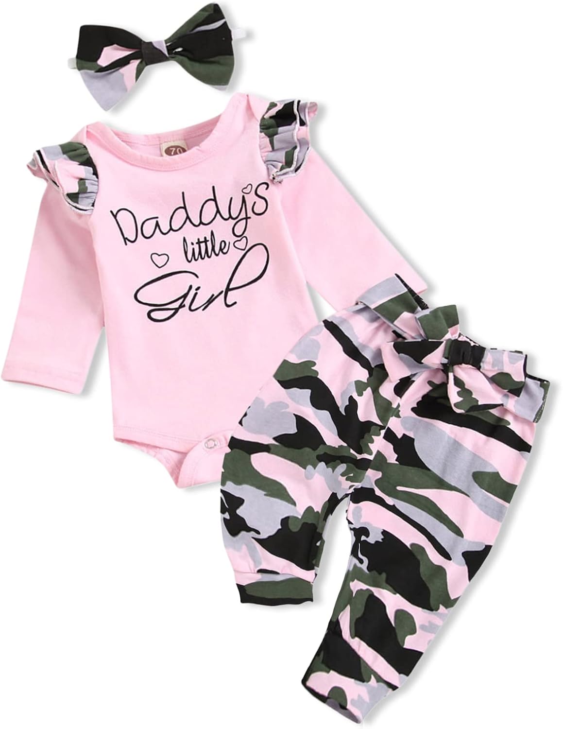 AMAWMW Baby Girl Clothes Set Daddys Little Girl Liberia Ubuy