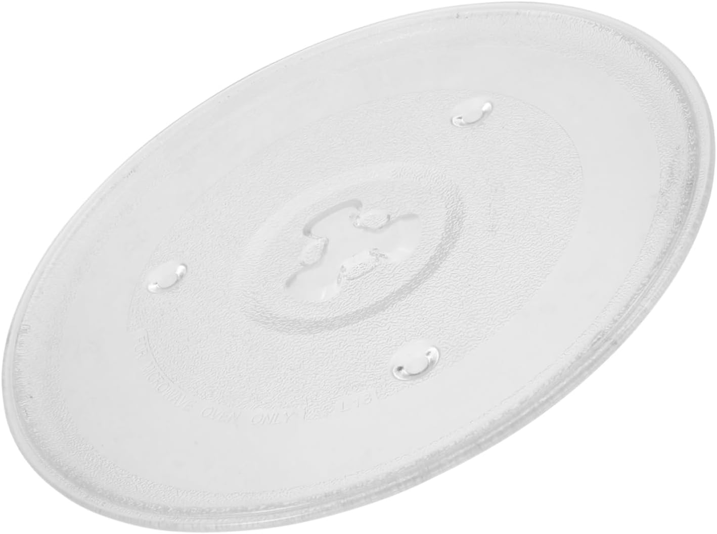 Microwave Turntable Glass Plate Replacement Oven Tray for Kitchen Use Sturdy Easy to Microwaves