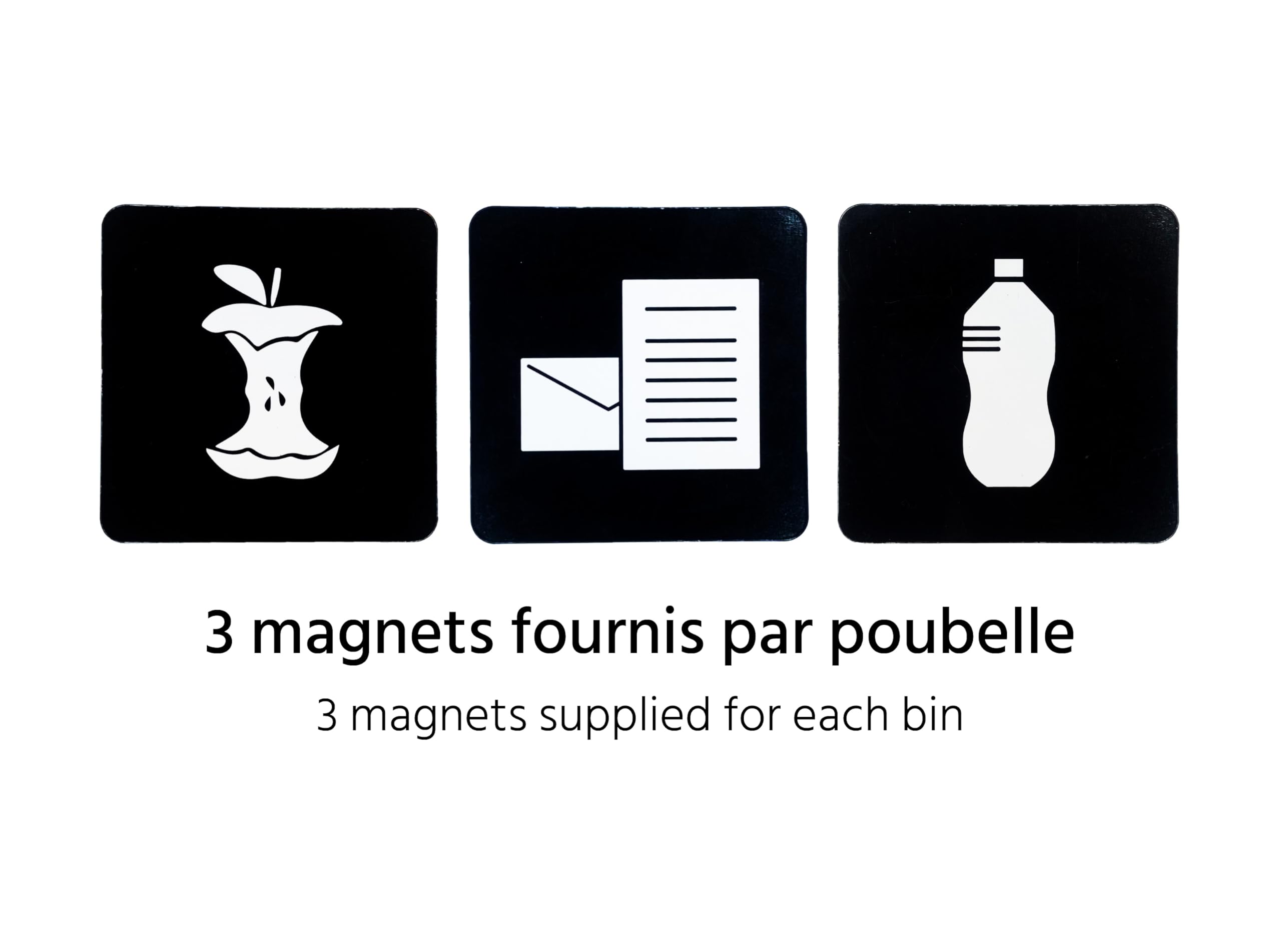 Poubelle de tri sélectif et recyclage pour papiers