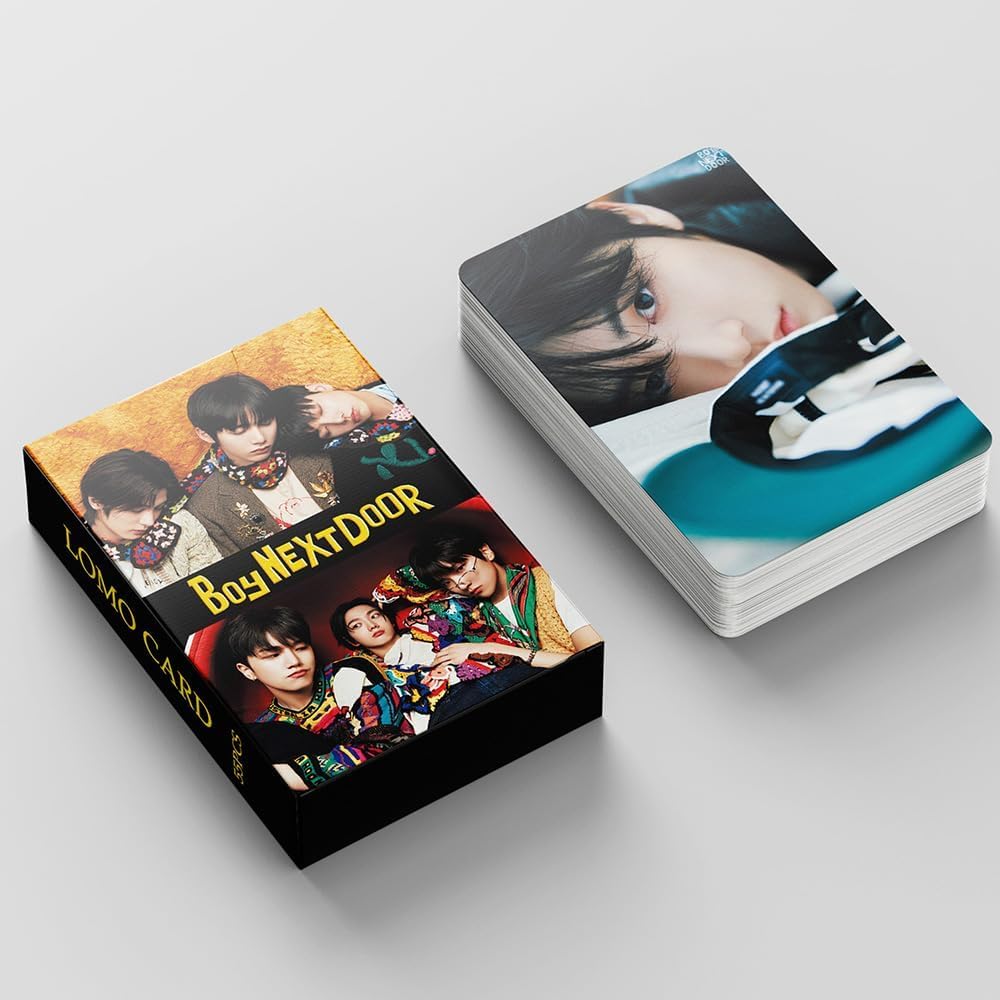 Careflection 55Pcs BOY NEXT DOOR Photocard Gift - K-pop Band (Boy