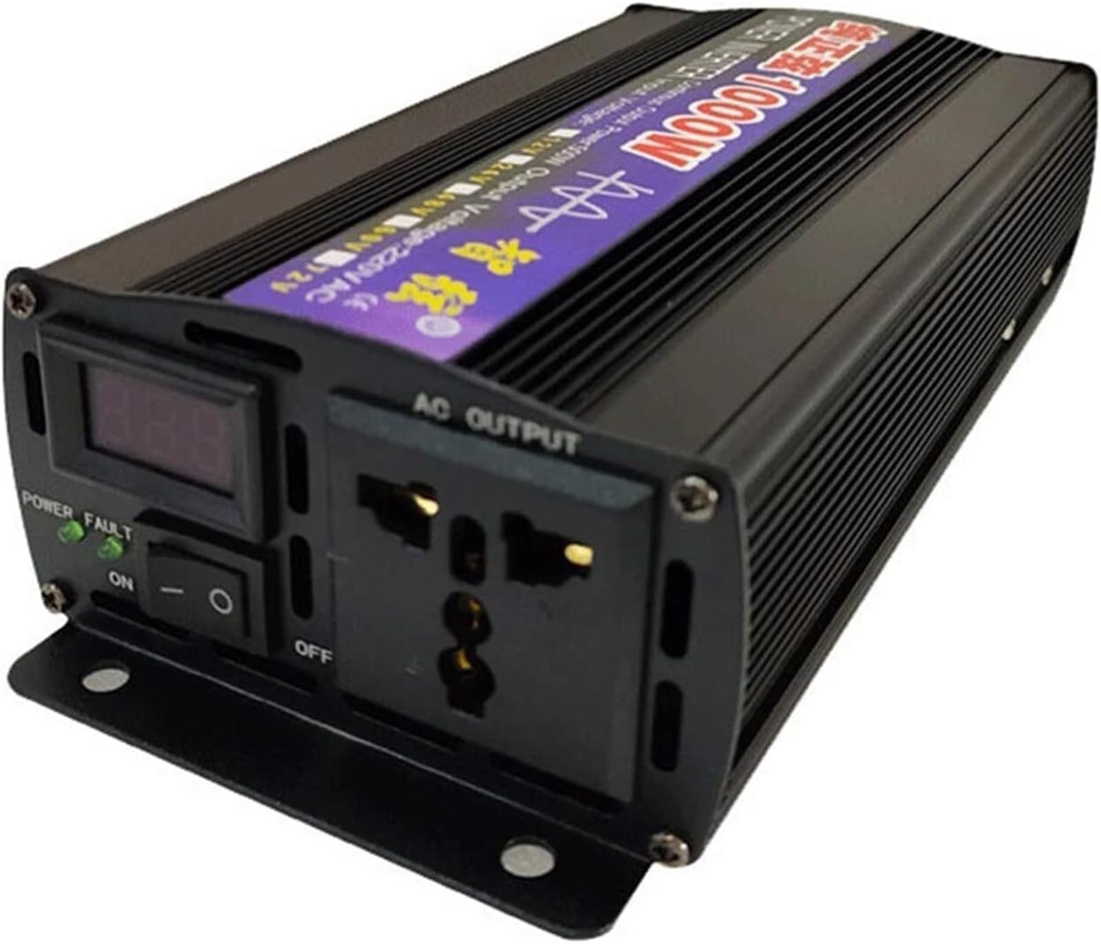 Inversor de Onda sinusoidal Pura 1000W 1600W 2000W 3000W 4000W 5000W 6000W 8000W 12V 24V 48V 60V 72V a 110V/220V/230V Transformador Corriente, Onda Inversor de Corriente camion(1000W,48Vto110V)