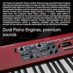 Clavia Nord Piano 5 73 · Piano de scène - Les Beatles, Paul McCartney, John Lennon, RIngo Starr, George Harrison Clavia Nord Piano 5 73 · Piano de scène – Image 6