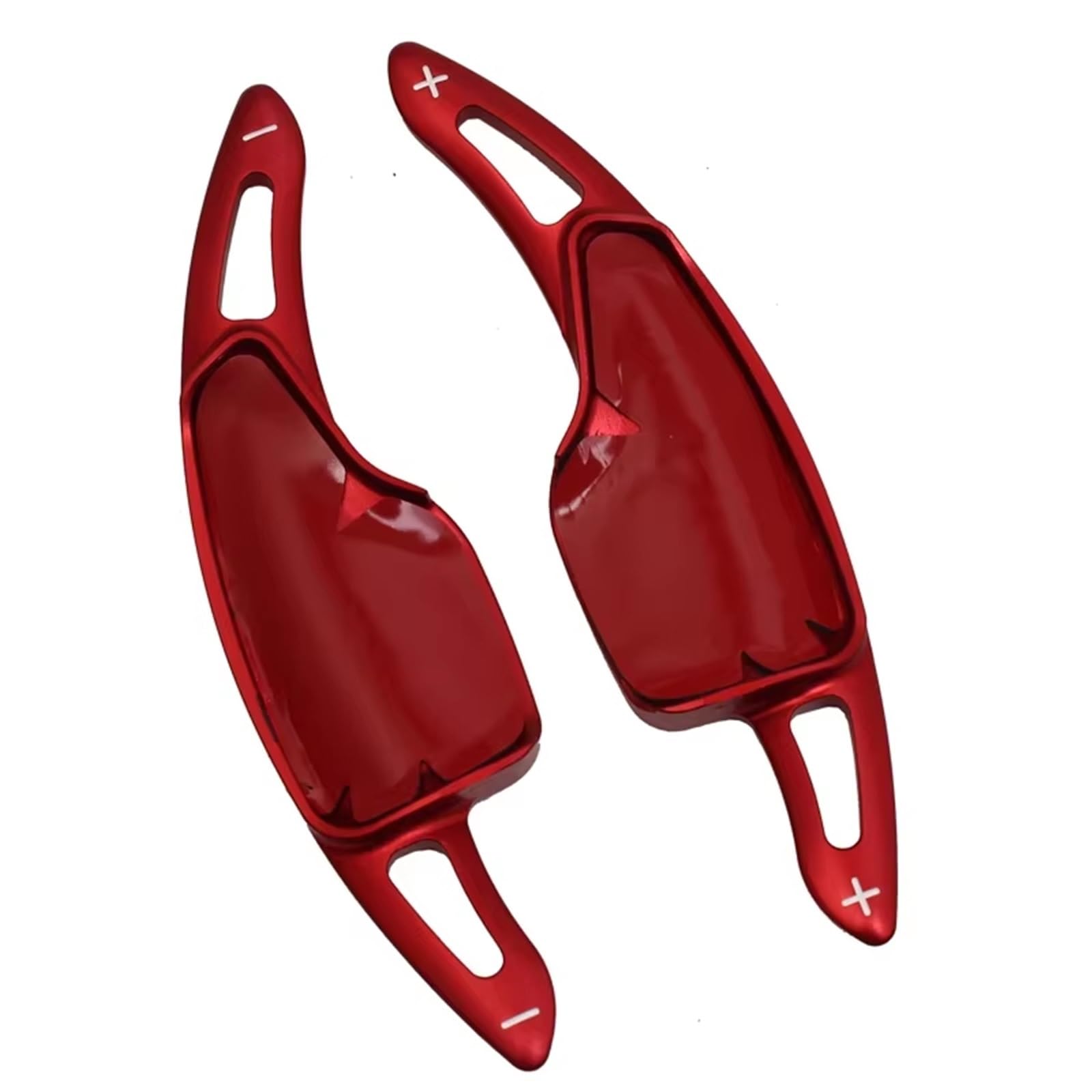 Btedsxc Red Car Gear Paddles Compatible With Chevy For Camaro 2016-2024 For C7 For Corvette 2015-2019 Aluminum Paddle Shifter Extensions