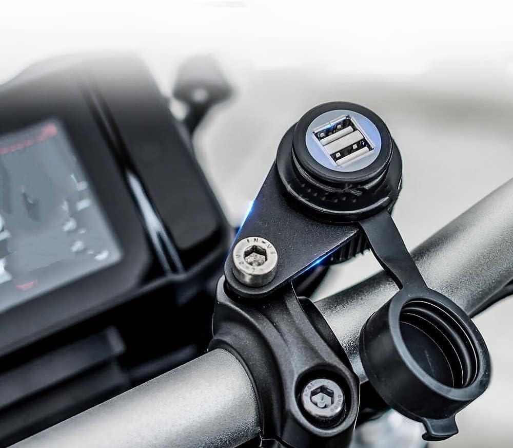 Interruttore alzacristalli Staffa di Navigazione per Yamaha per MT09 per MT-09 SP per MT07 FZ-07 ABS FZ-09 Moto Doppia per USB per Caricatore per Adattatore Presa Spina Supporto per Telefono