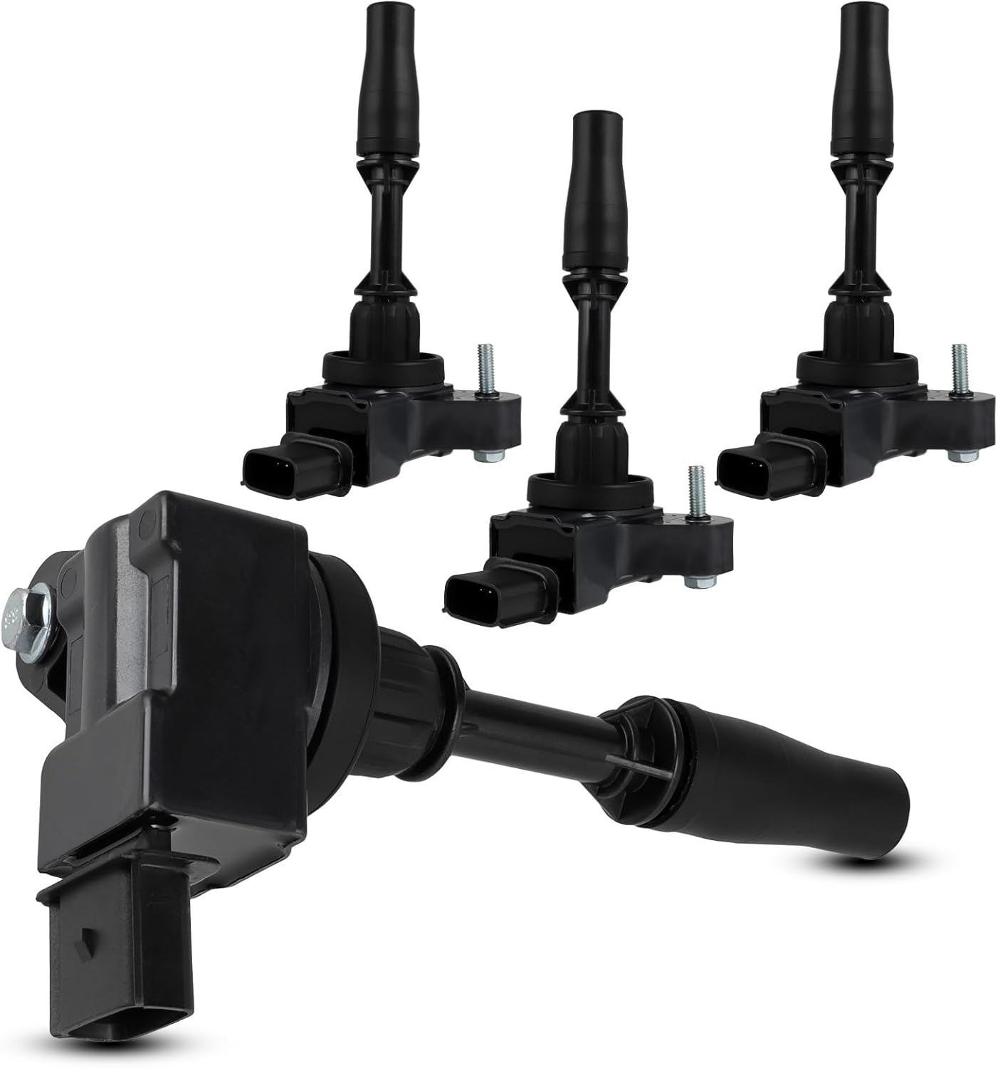 OCPTY Ignition Coil Coils Pack fits UF680 12652405,for GMC Terrain 2.0L,for Canyon 2.5L,for Malibu 2.0L 2013-2020,for Equinox 2.0L 2018-2020,for Colorado 2.5L 2015-2020 set of 4