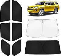 Vista 21 de KUST Parasol plegable para parabrisas para Chevrolet/Chevy Trax LS/LT/LTZA 2013-2023, accesorios para ventana, protector de visera solar, bloquea