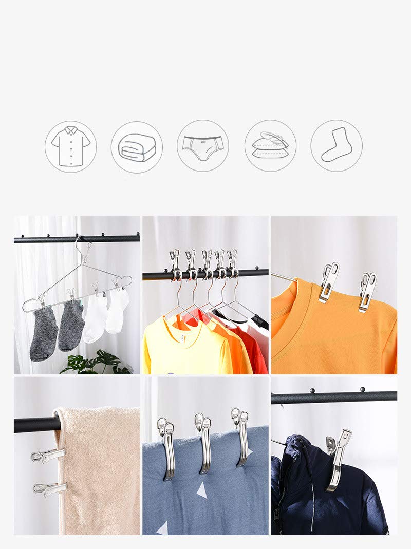 60 Pièces Pinces À Linge Extérieur,Pince À Serviette De Plage,Pour Serviettes De Plage