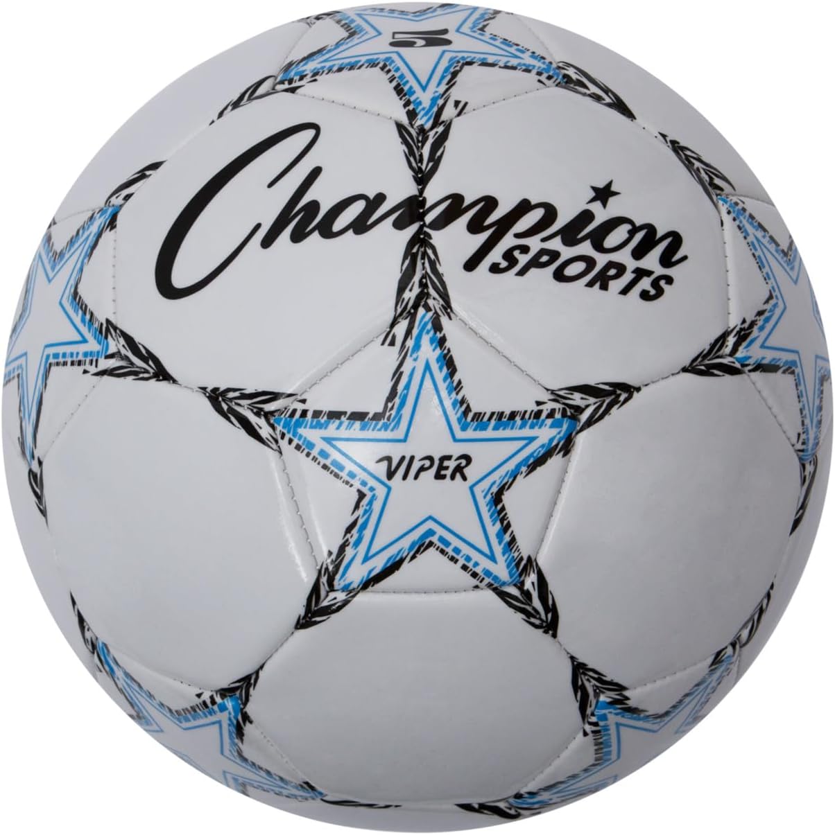 Champion Sports Viper Soccer Ball – TPU Soft-Touch Training Ball in Sizes 3,4,5 for Indoor/Outdoor Play
