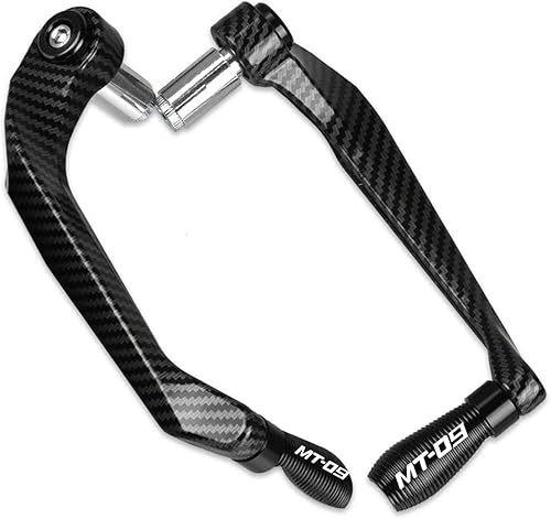 Vista 14 de Motorcycle for MT07 Tracer GT MT 07 MT-07 MT09 Tracer GT MT 09 Handlebar Grips End Brake Clutch Lever Guards Protection (Color : Silver)